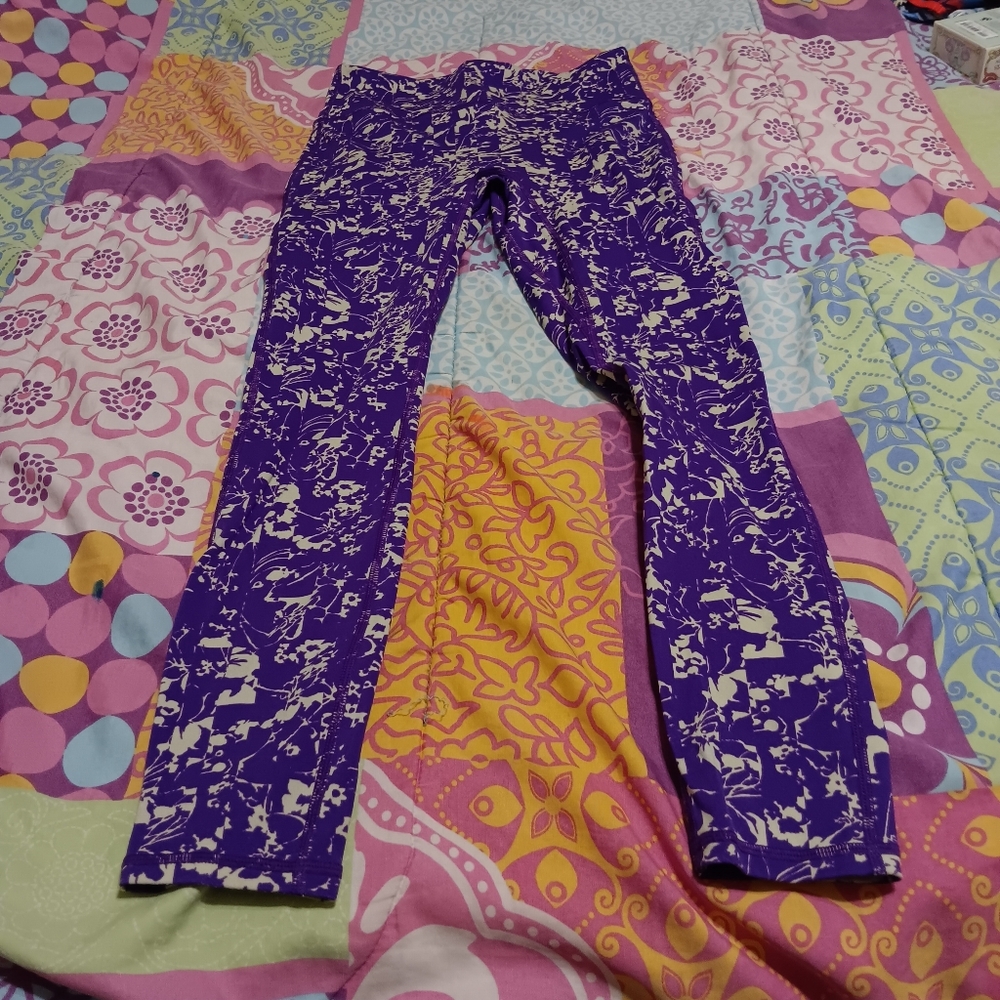 Motion365🐥 purple leggings S